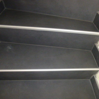 Escalier avec carreaux de 60x120